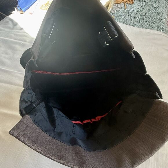 D. Kelly Japan Multi Function Computer Laptop Large Gray Backpack Bag Unisex New - Picture 7 of 8